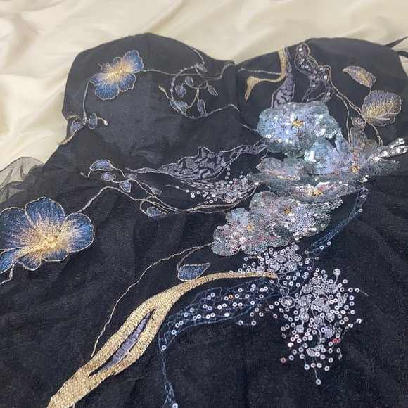 Black tulle dress - Picture 2 of 7